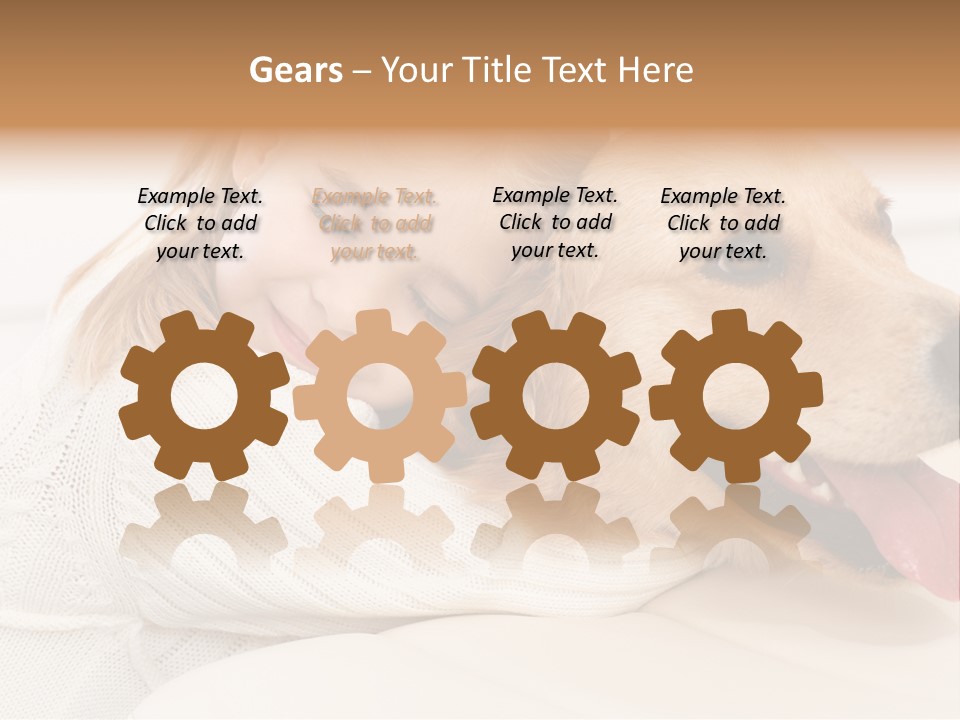 Good Kid Smiling PowerPoint Template