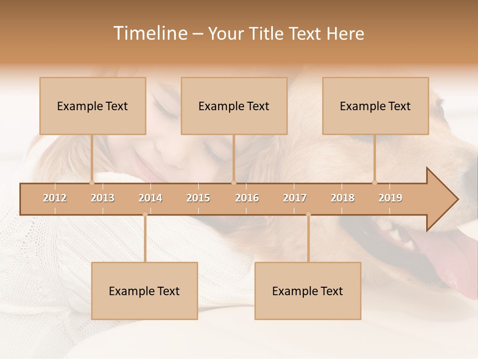 Good Kid Smiling PowerPoint Template