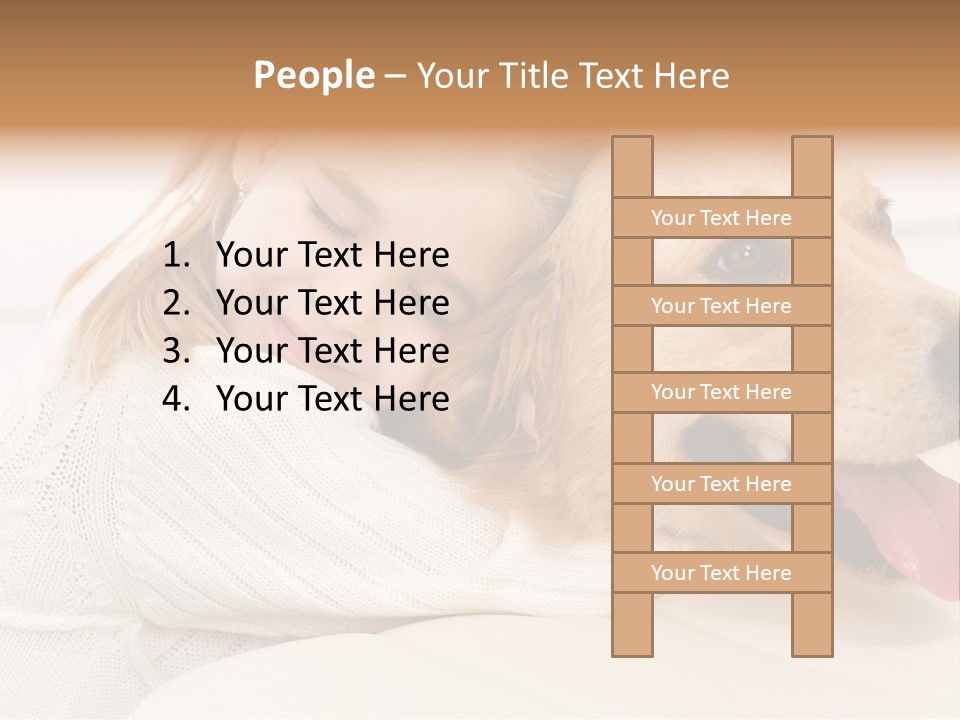 Good Kid Smiling PowerPoint Template