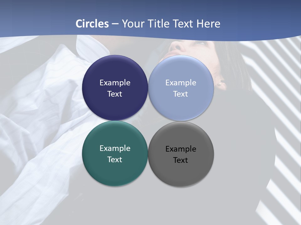 Skyscrapers Person Boss PowerPoint Template