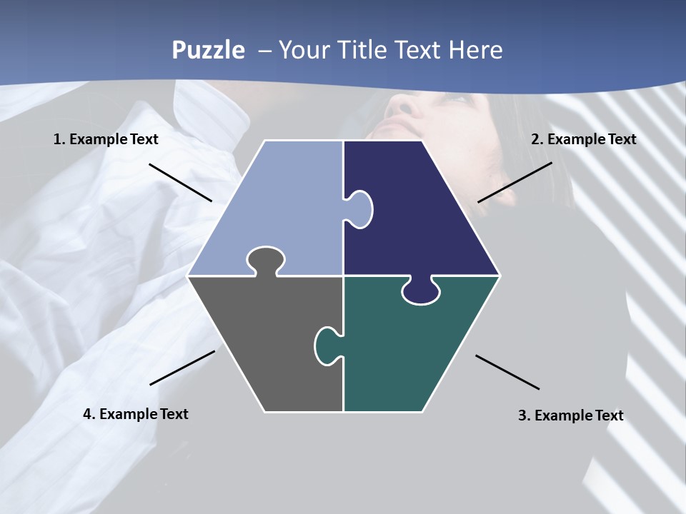 Skyscrapers Person Boss PowerPoint Template