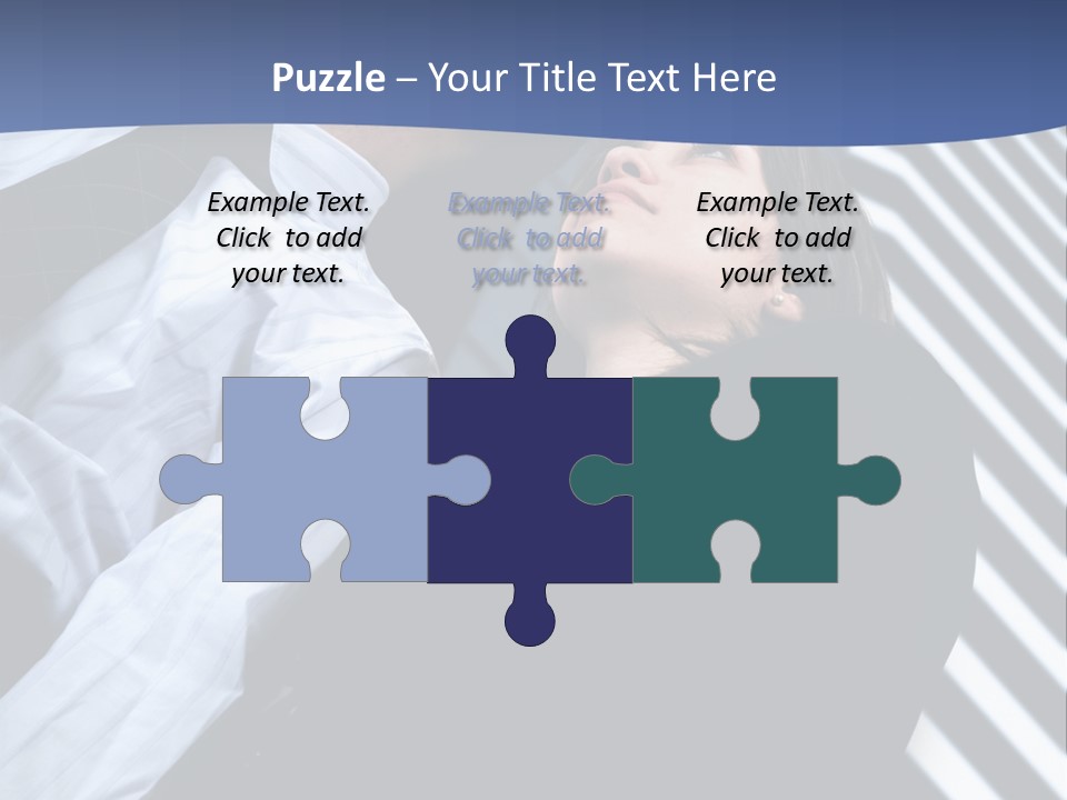 Skyscrapers Person Boss PowerPoint Template