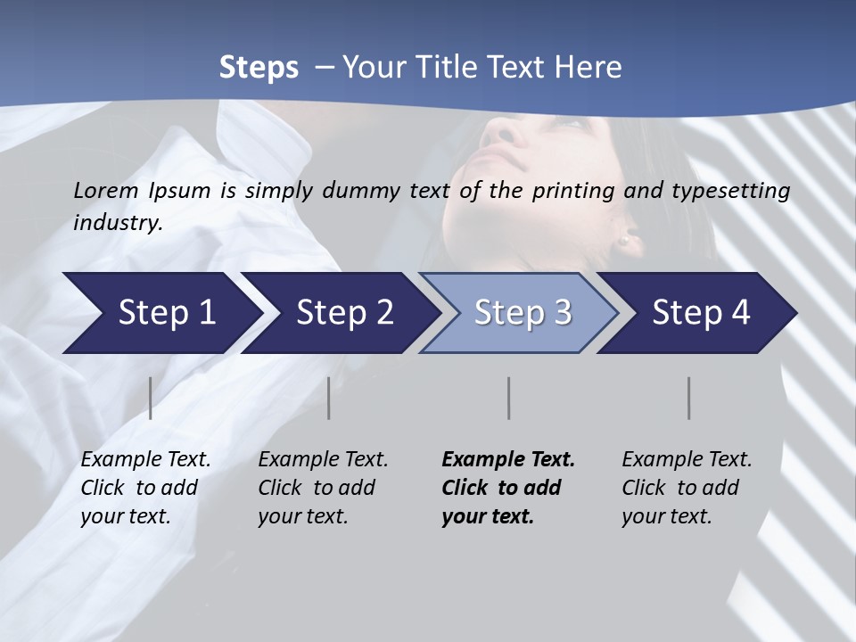 Skyscrapers Person Boss PowerPoint Template
