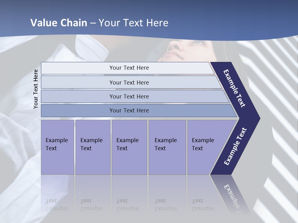 Skyscrapers Person Boss PowerPoint Template