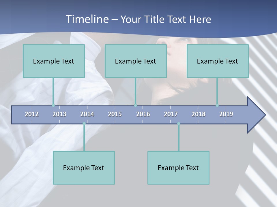 Skyscrapers Person Boss PowerPoint Template