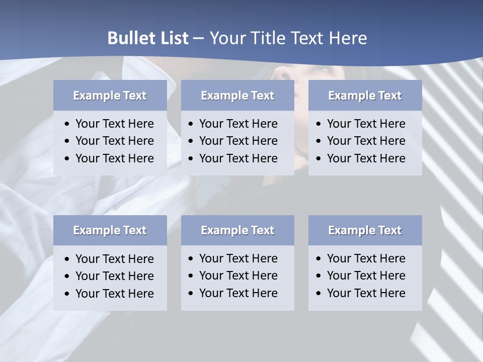 Skyscrapers Person Boss PowerPoint Template
