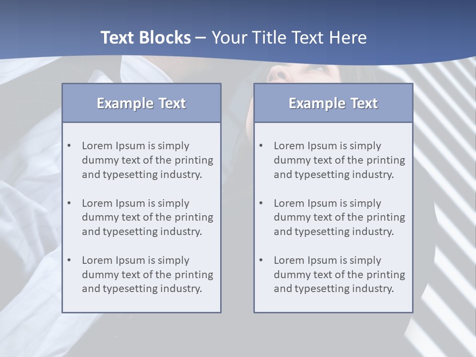 Skyscrapers Person Boss PowerPoint Template