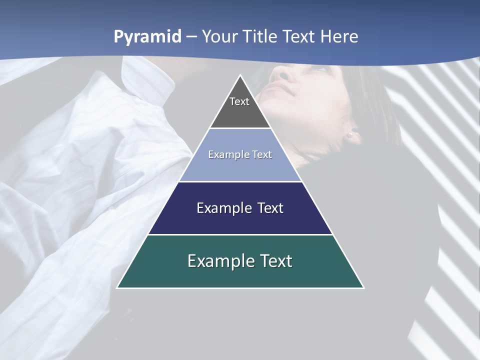 Skyscrapers Person Boss PowerPoint Template