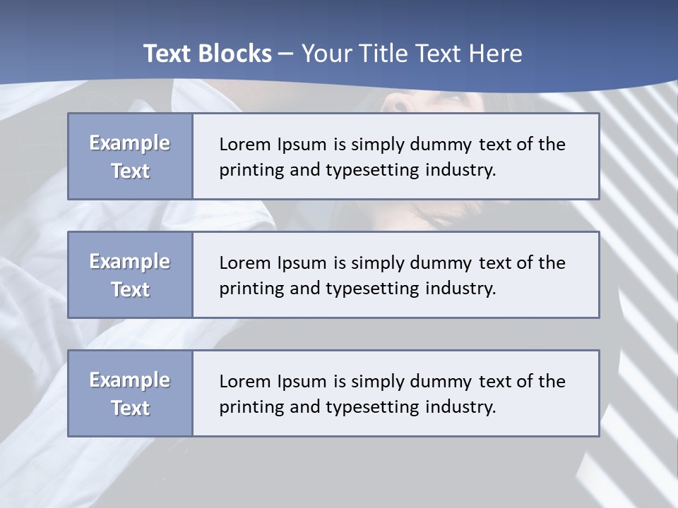 Skyscrapers Person Boss PowerPoint Template
