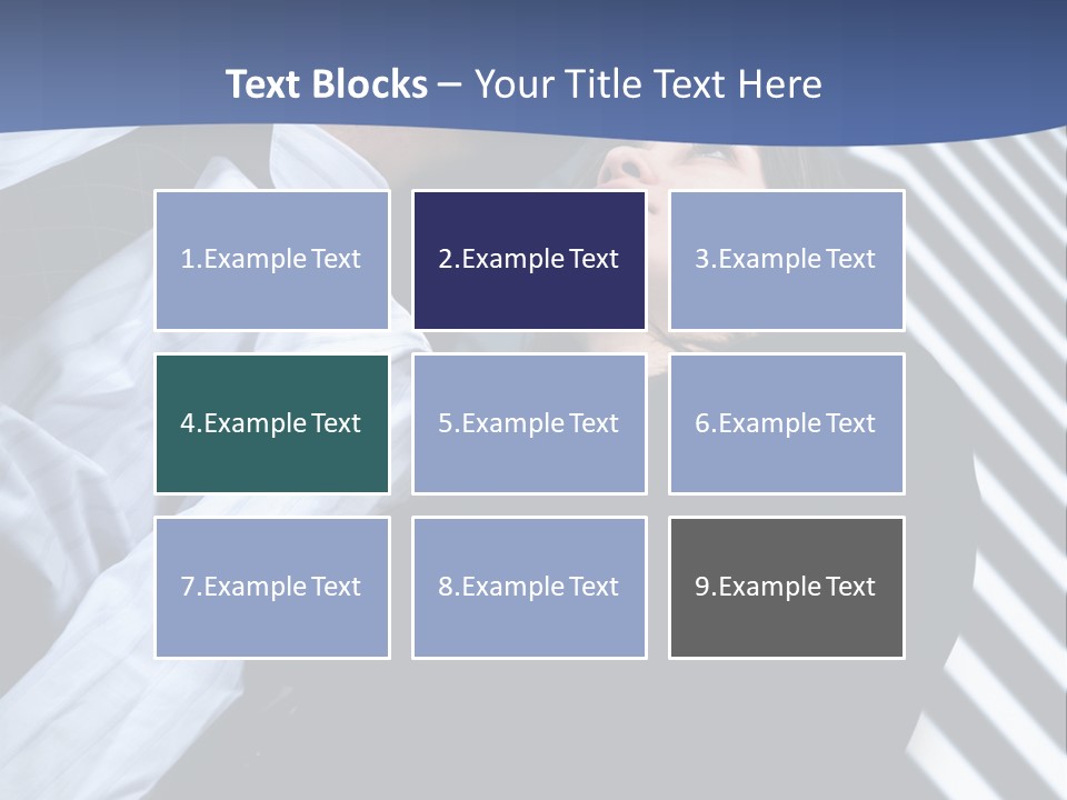 Skyscrapers Person Boss PowerPoint Template