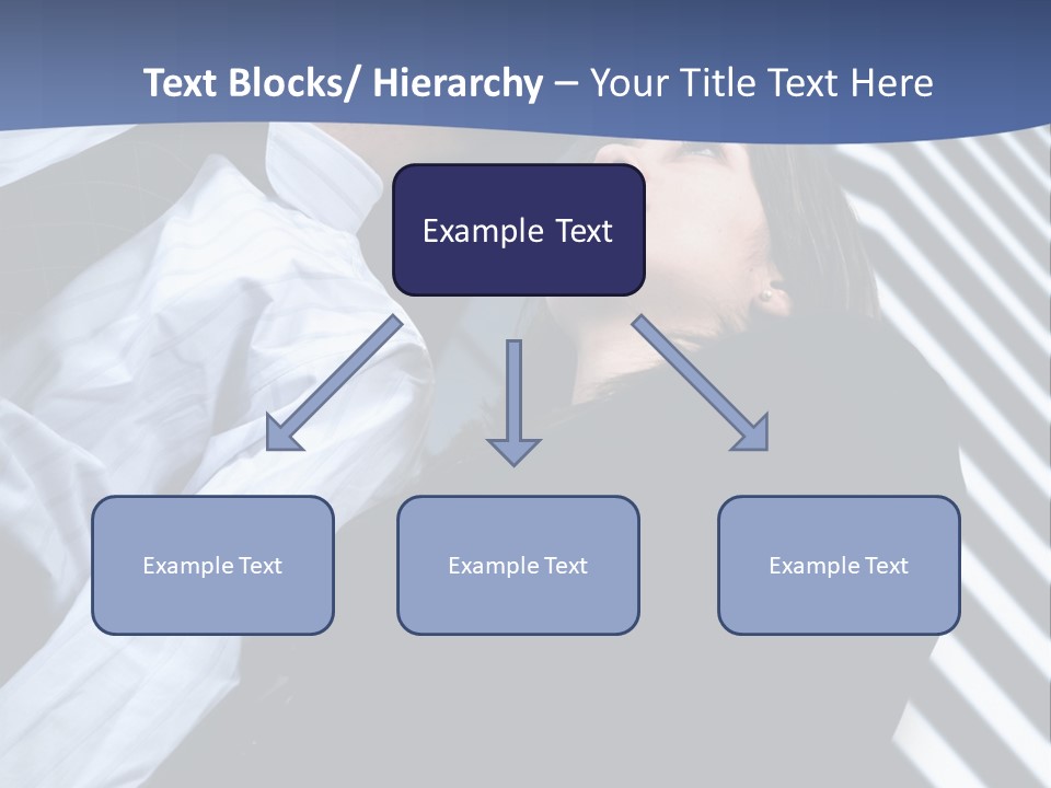 Skyscrapers Person Boss PowerPoint Template