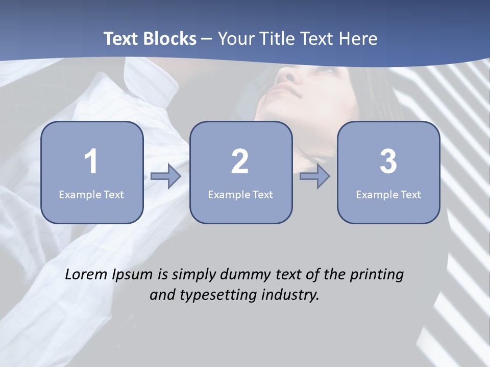 Skyscrapers Person Boss PowerPoint Template