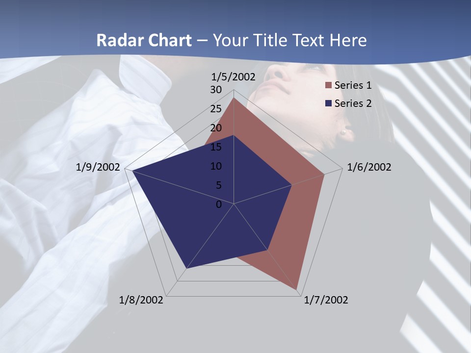 Skyscrapers Person Boss PowerPoint Template