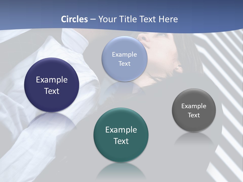 Skyscrapers Person Boss PowerPoint Template