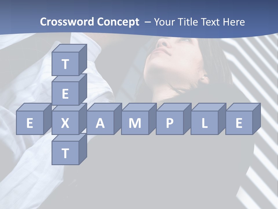 Skyscrapers Person Boss PowerPoint Template