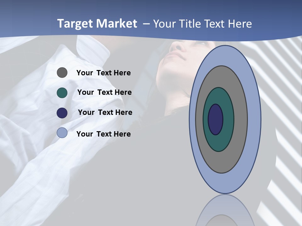 Skyscrapers Person Boss PowerPoint Template