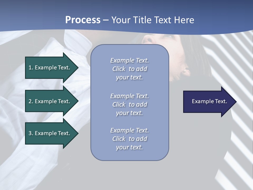 Skyscrapers Person Boss PowerPoint Template