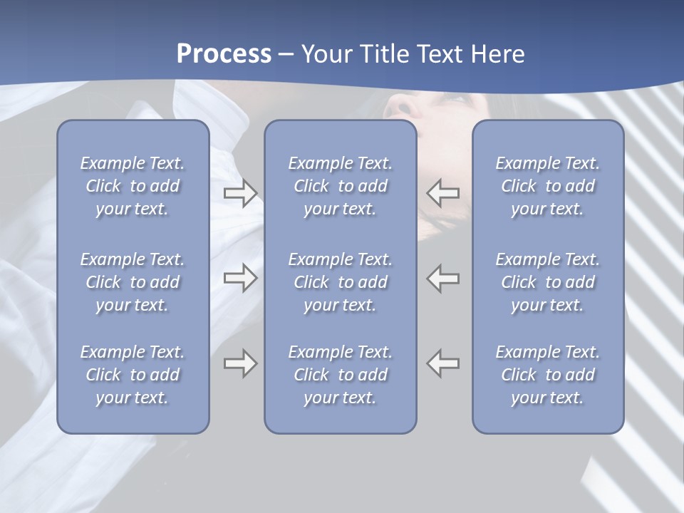 Skyscrapers Person Boss PowerPoint Template
