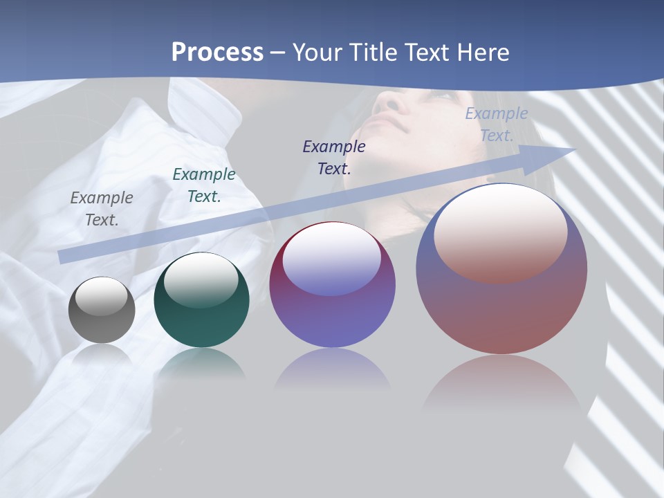 Skyscrapers Person Boss PowerPoint Template