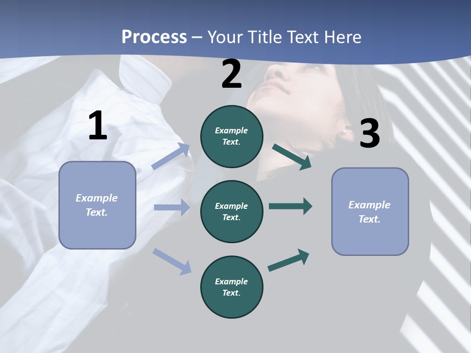 Skyscrapers Person Boss PowerPoint Template