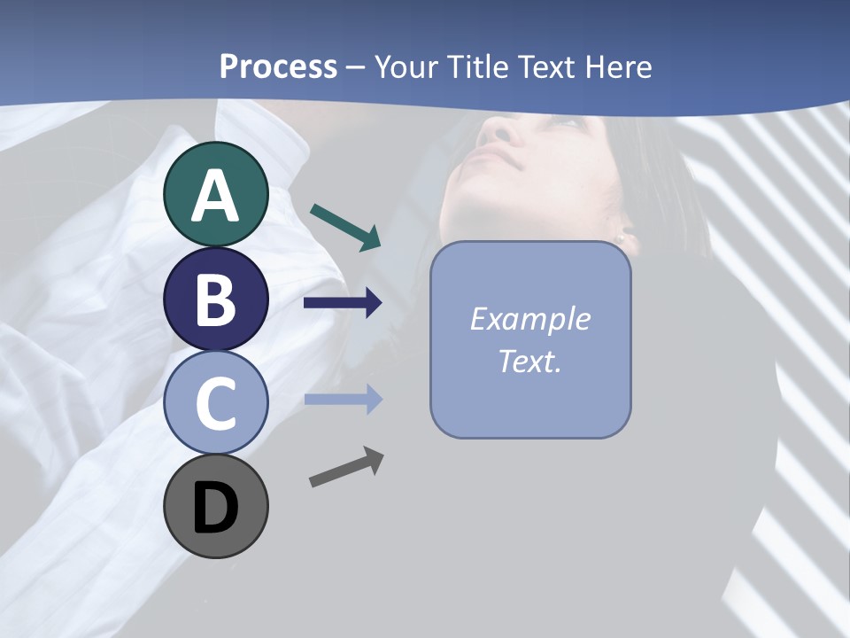 Skyscrapers Person Boss PowerPoint Template