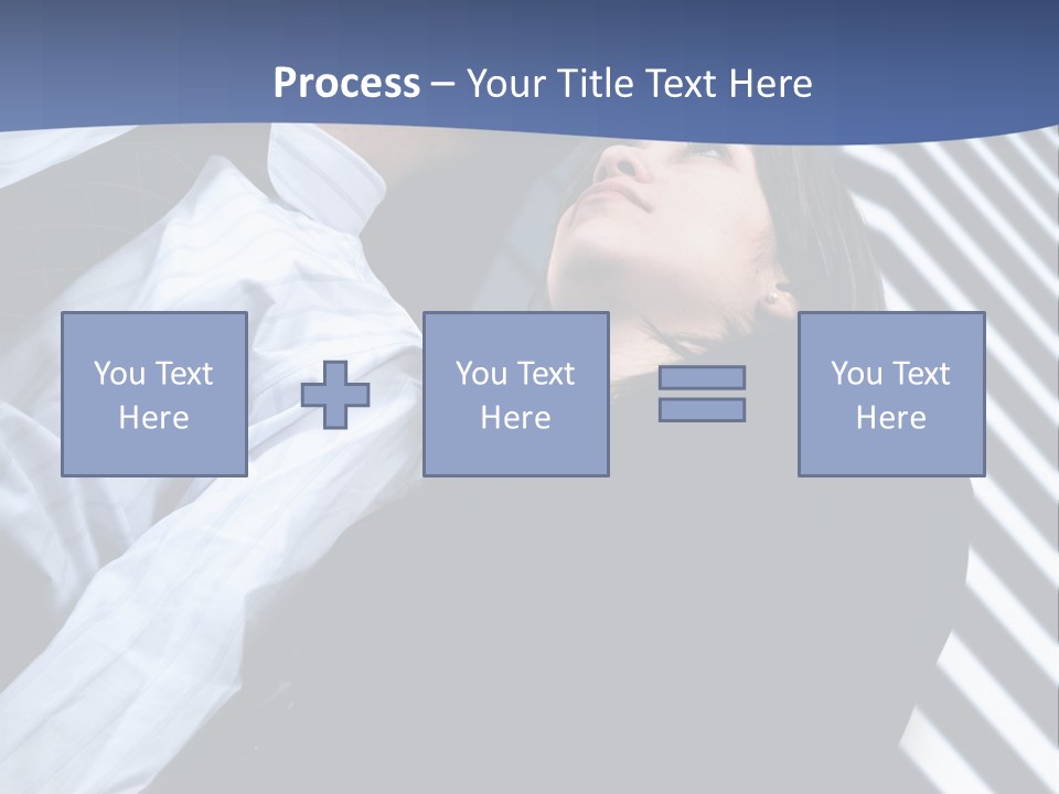 Skyscrapers Person Boss PowerPoint Template