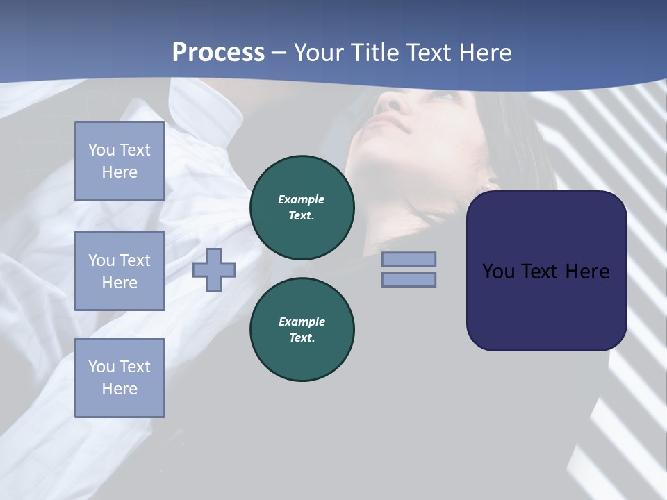 Skyscrapers Person Boss PowerPoint Template