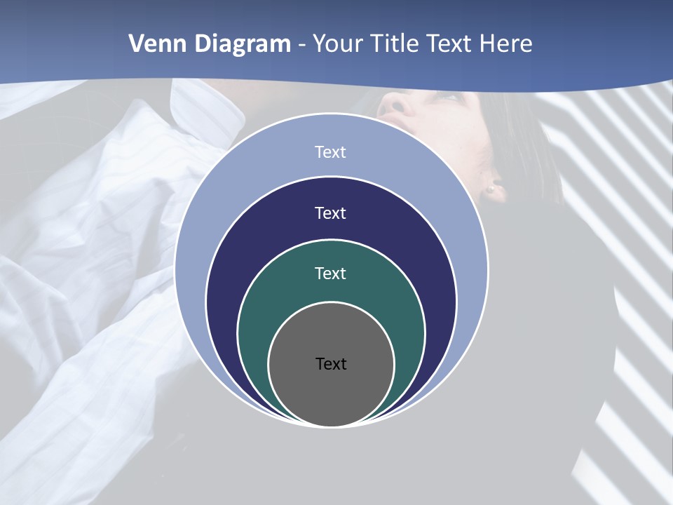 Skyscrapers Person Boss PowerPoint Template