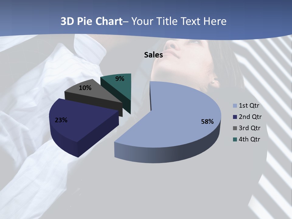 Skyscrapers Person Boss PowerPoint Template