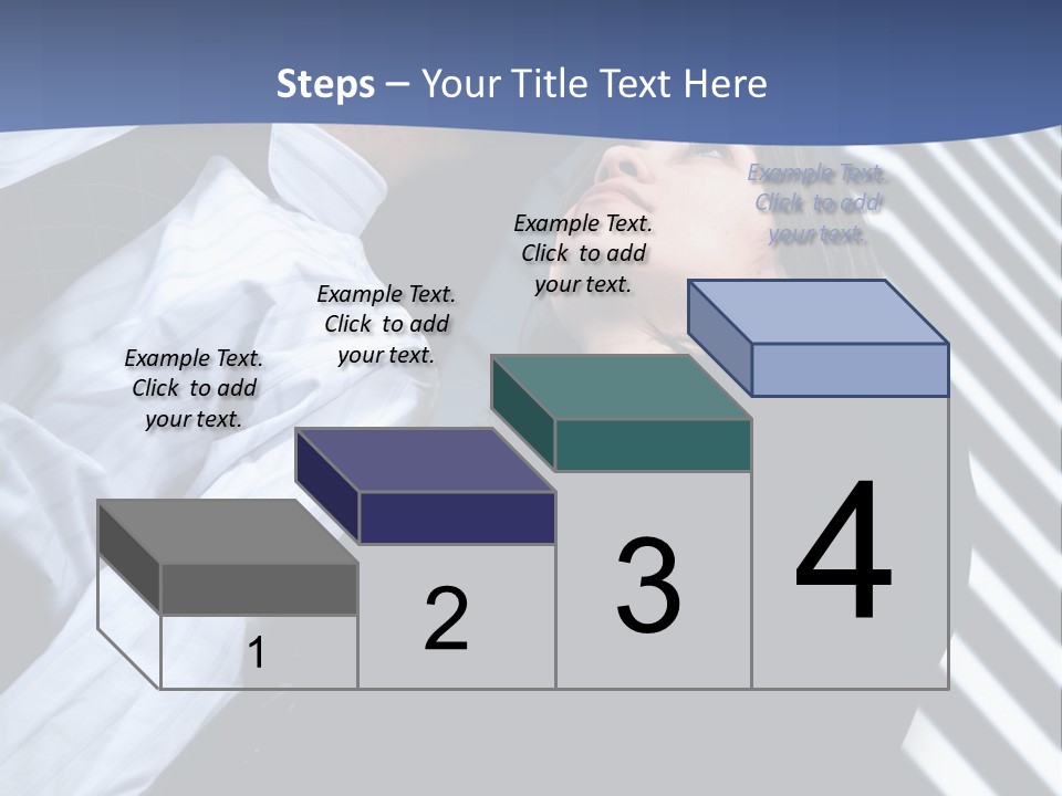 Skyscrapers Person Boss PowerPoint Template