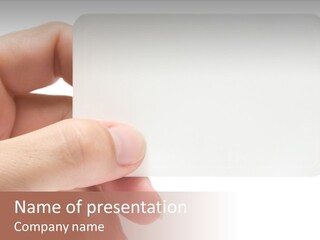 Employment Businessperson Prove PowerPoint Template