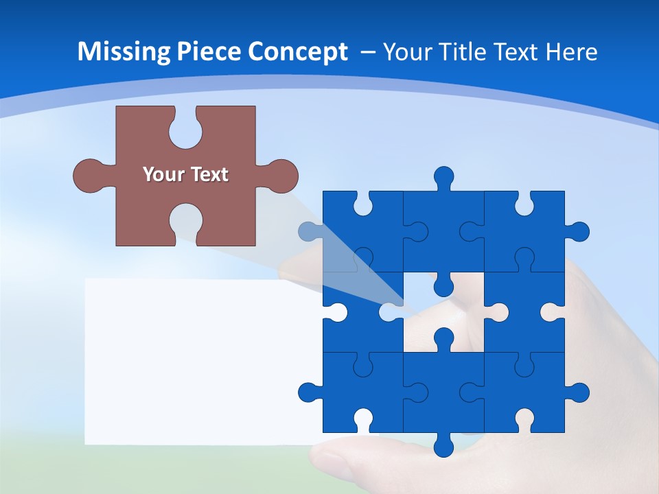 Team Togetherness Businessman PowerPoint Template