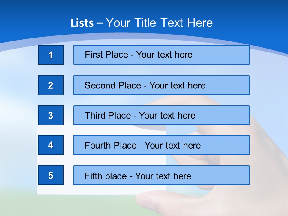Team Togetherness Businessman PowerPoint Template