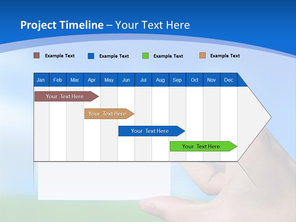 Team Togetherness Businessman PowerPoint Template