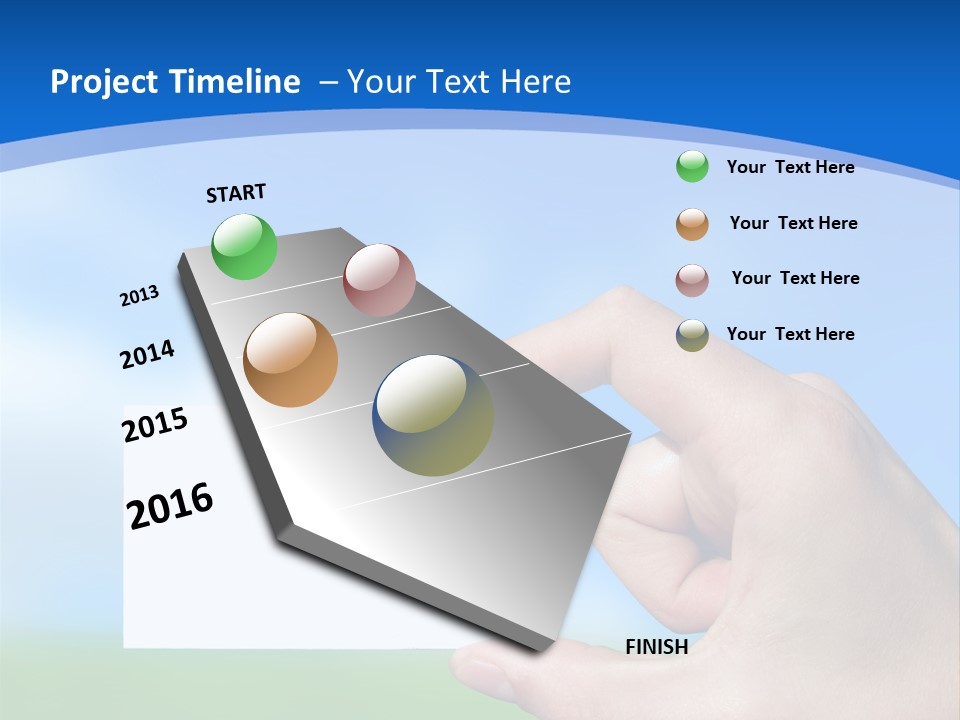 Team Togetherness Businessman PowerPoint Template