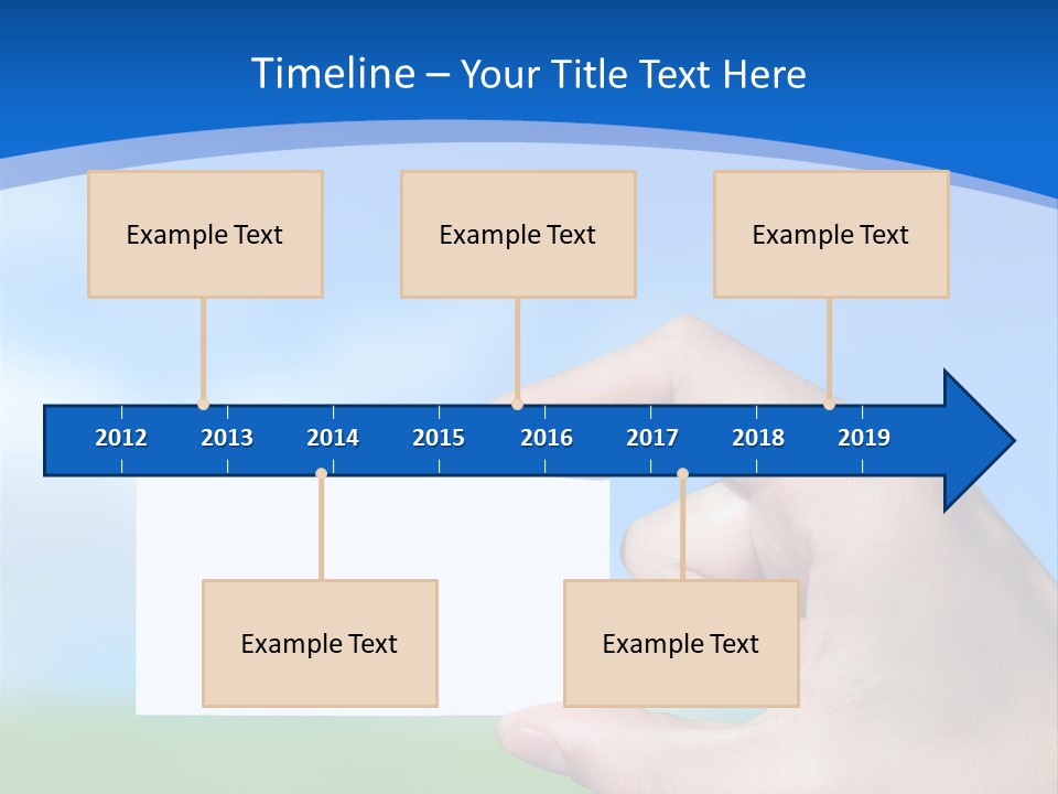 Team Togetherness Businessman PowerPoint Template