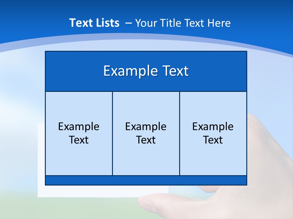 Team Togetherness Businessman PowerPoint Template