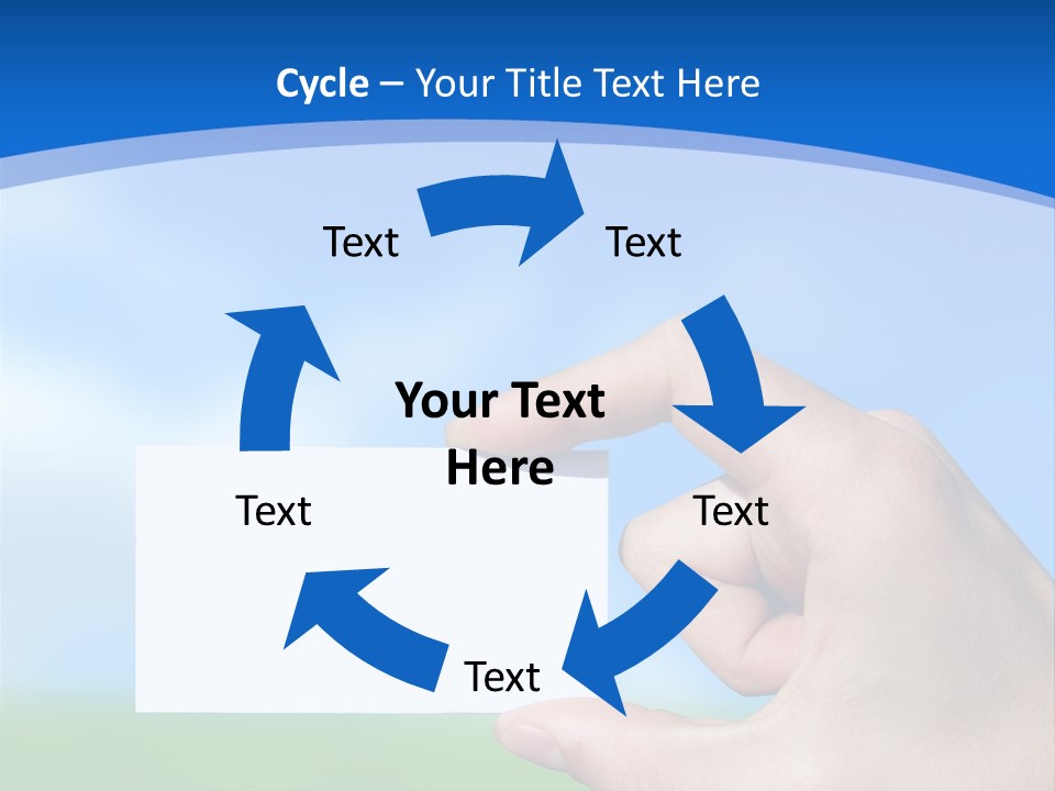 Team Togetherness Businessman PowerPoint Template