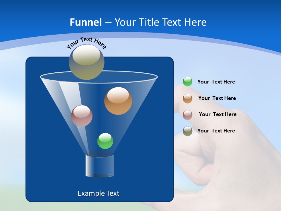Team Togetherness Businessman PowerPoint Template