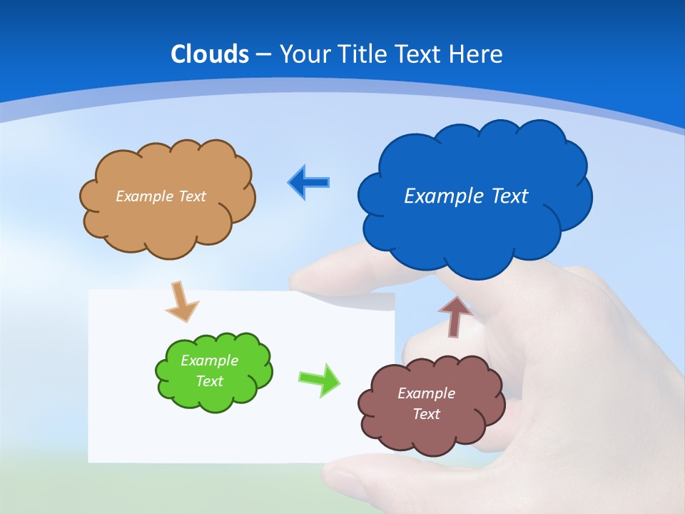 Team Togetherness Businessman PowerPoint Template