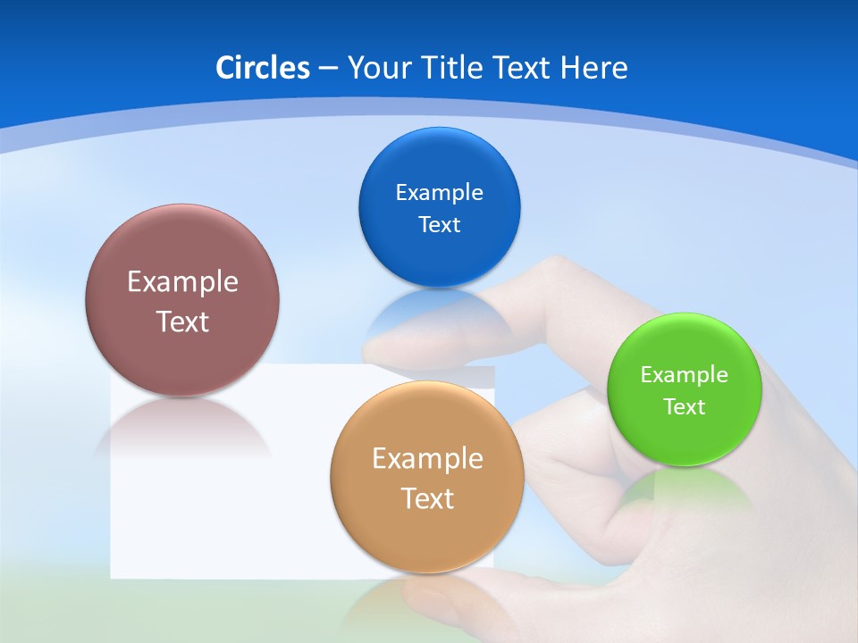 Team Togetherness Businessman PowerPoint Template