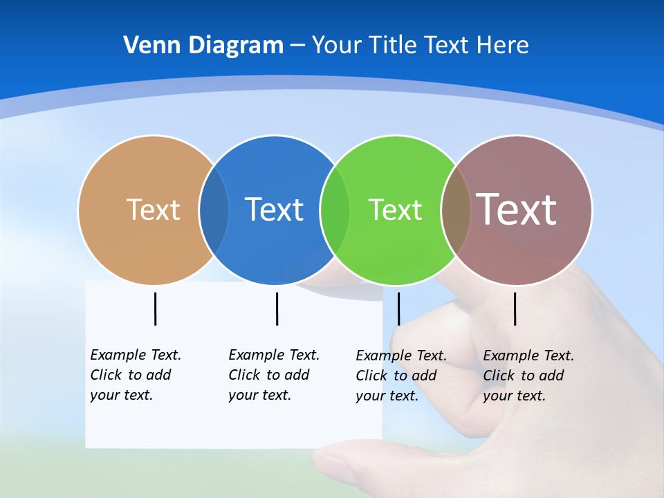 Team Togetherness Businessman PowerPoint Template