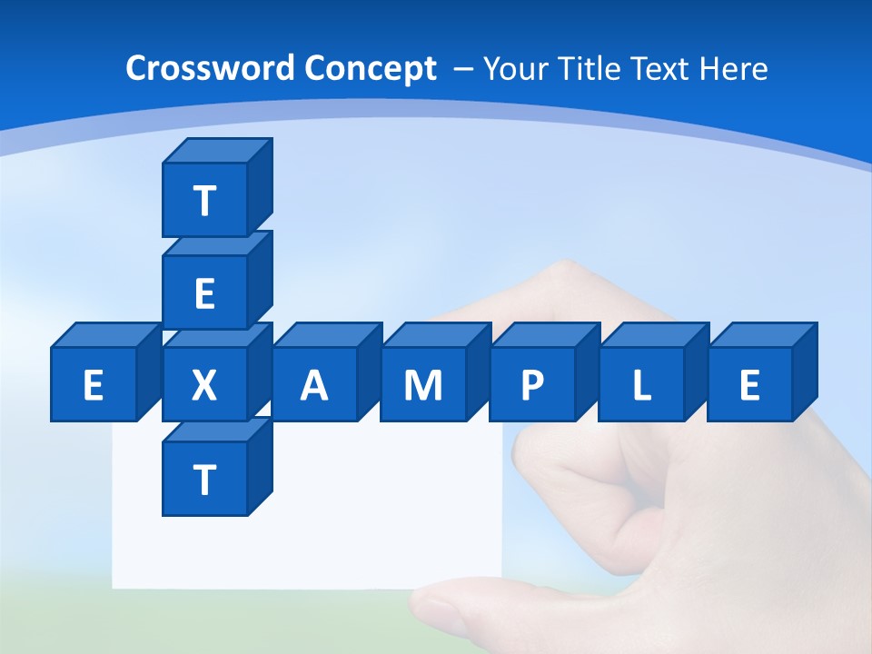 Team Togetherness Businessman PowerPoint Template