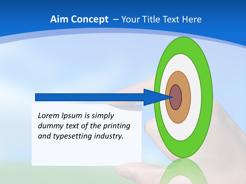 Team Togetherness Businessman PowerPoint Template