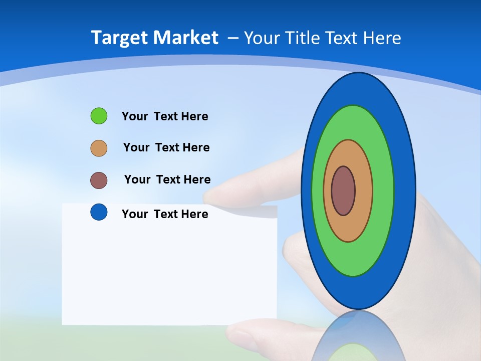 Team Togetherness Businessman PowerPoint Template