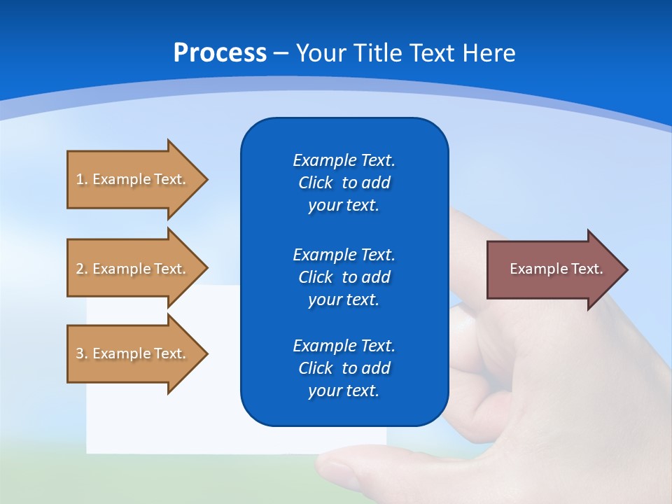 Team Togetherness Businessman PowerPoint Template