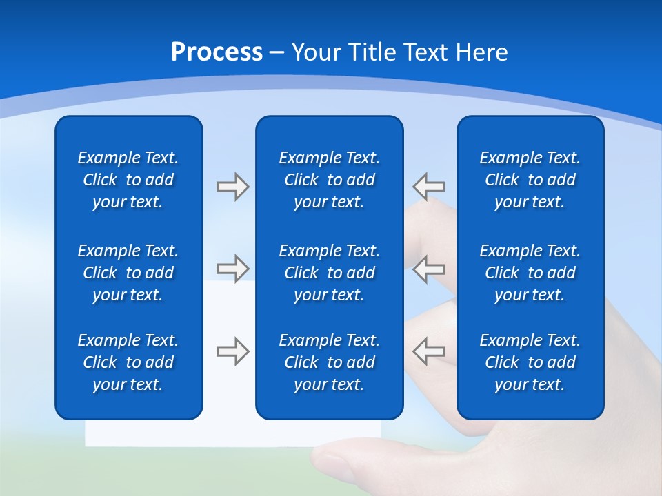 Team Togetherness Businessman PowerPoint Template