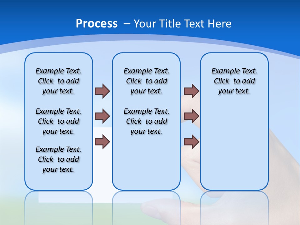 Team Togetherness Businessman PowerPoint Template