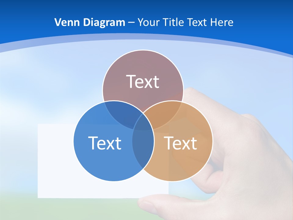 Team Togetherness Businessman PowerPoint Template