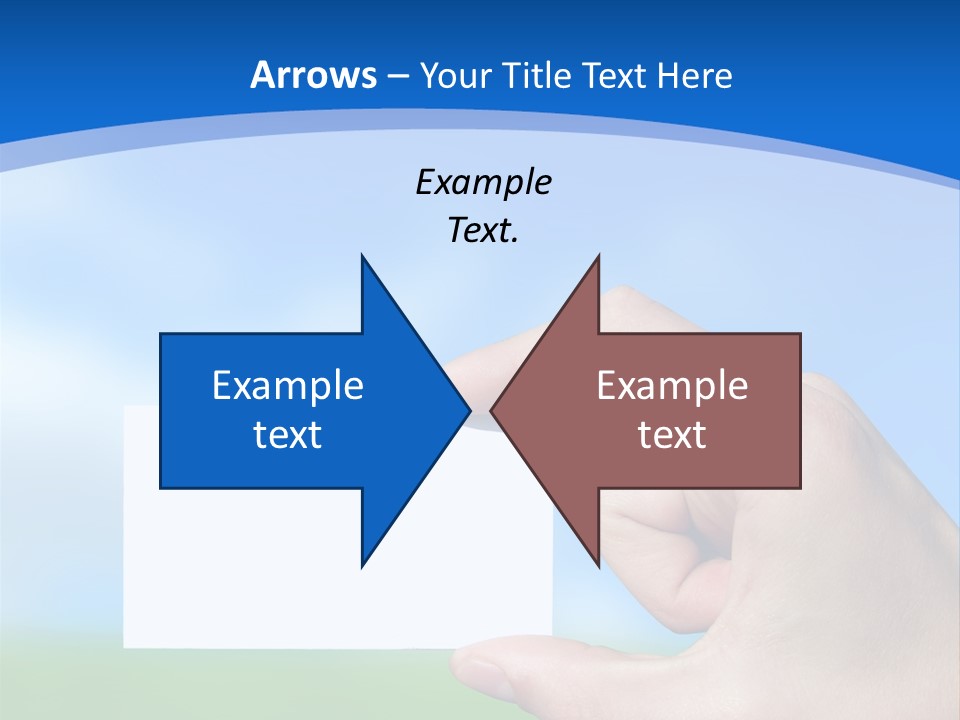 Team Togetherness Businessman PowerPoint Template